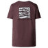 Koszulka z krótkim rękawem The North Face BOX NSE EDGE OF LIGHT INFILL RELAXED S Women ES9 TAWNY QUARTZ/TNF BLACK EDGE OF LIGHT PRINT