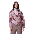 Bluza Columbia Sequoia Grove Printed Half Zip Women Shale Purple Blossoming 554