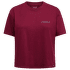 Koszulka z krótkim rękawem La Sportiva TRILOGY CROP T-SHIRT Women Redwood/Limestone