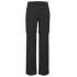 HIKING ZIP OFF PANTS WOMEN black 0001