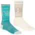  Puffin Sock 2PK LAG/BLUE LAGOON