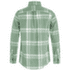 Koszula z długim rękawem Fjällräven ÖVIK LITE FLANNEL SHIRT WOMEN Misty Green-Eggshell