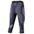 Legginsy 3/4 UYN Evolutyon UW Pants Medium Melange Women Anthracite Melange/Raspberry/Purple