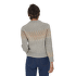 Sweter Patagonia Recycled Wool Crewneck Sweater Women Chevron Cable: Natural