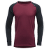 Koszulka z długim rękawem Devold Breeze Junior Shirt 740A Beetroot