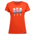 Koszulka z krótkim rękawem La Sportiva ICY MOUNTAINS T-SHIRT Women Cherry Tomato