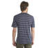 Koszulka z krótkim rękawem Icebreaker Merino Drayden SS Tee Stripe Men MIDNIGHT NAVY/SNOW/S
