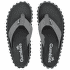 Klapki Gumbies Gumbies Duckbill - Black and Grey Black / Grey