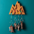 Brelok Y Y Vertical Key Holder Mountain Cherry