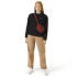 Bluza Arcteryx Emblem Fleece Crew Women Black