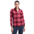 Koszula z długim rękawem La Sportiva RAMBLER FLANNEL SHIRT WOMEN Redwood/Rosebay