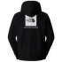 Bluza The North Face RAGLAN BOX NSE HOODIE Men TNF BLACK/TNF WHITE