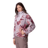 Bluza Columbia Sequoia Grove Printed Half Zip Women Shale Purple Blossoming 554