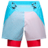 Szorty La Sportiva FLOW 5" SHORT Women Malibu Blue/Hibiscus