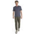 Koszulka z krótkim rękawem Icebreaker Merino Drayden SS Tee Stripe Men MIDNIGHT NAVY/SNOW/S