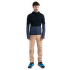 Bluza Icebreaker Merino 200 Realfleece™ Descender LS  Zip Hoodie Men BLACK/GRAPHITE/CB