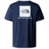 Koszulka z krótkim rękawem The North Face S/S REDBOX TEE Men SUMMIT NAVY/TNF WHITE