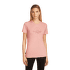 Koszulka z krótkim rękawem Icebreaker Merino 150 Tech Lite SS Tee Sunrise Summit Women BLUSH