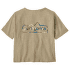 Koszulka z krótkim rękawem Patagonia Unity Fitz Easy Cut Responsibili-Tee Women Pumice