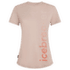 Merino Blend 125 Cool-Lite Sphere SS Tee IB Vertical Women PINK QUARTZ