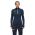 Koszulka z długim rękawem Mammut Moench Advanced Half Zip Longsleeve Women Night