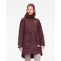 Płaszcz Kari Traa Tesdal Parka Women BURGUNDY RED