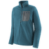Bluza Patagonia R1 Air Zip Neck Men Wavy Blue