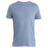 Koszulka z krótkim rękawem Icebreaker Merino Core SS Tee Men KYANITE