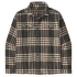 Fjord Flannel Shirt Men Catch: Ink Black