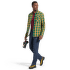Koszula z długim rękawem La Sportiva RAMBLER LINED FLANNEL SHIRT MEN Night Sky/Savana