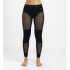 Legginsy Aclima WoolNet Longs Women Azure Blue / Jet Black
