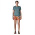 Szorty Patagonia Baggies Shorts Women Wild Botanist: Tidal Teal