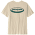 Koszulka z krótkim rękawem Patagonia ’95 Oval Logo T-Shirt Men Undyed Natural