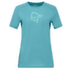 Koszulka z krótkim rękawem Norrona femund equaliser merino T-Shirt Women Brittany Blue