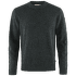 Sweter Fjällräven Övik Round-neck Sweater Men Dark Grey 030