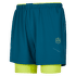 Szorty La Sportiva TRAIL BITE SHORT Men Storm Blue/Lime Punch