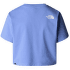 Koszulka z krótkim rękawem The North Face SIMPLE DOME CROPPED SLIM TEE Women 0YI VIRTUAL BLUE