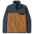 Lightweight Synch Snap-T Pullover Men Deer Brown