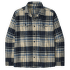 Fjord Flannel Shirt Men Hibernate: Sunken Blue