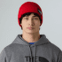 Czapki The North Face TNF LOGO BOX CUFFED BEANIE SUMMIT NAVY