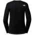 Koszulka z długim rękawem The North Face SHADOW LONG SLEEVE T-SHIRT Women TNF BLACK