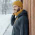 Szalik Kama KNITTED MERINO NECKWARMER KAMA S31 black