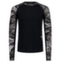 Koszulka z długim rękawem Mons Royale Temple Merino Long Sleeve Men Rock Camo/Black