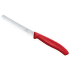 Nóż Victorinox Tomato knife SwissClassic, round tip, wavy, 10cm, red