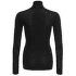 Koszulka z długim rękawem Devold Wool Mesh 190 Zip Neck Women 960A CAVIAR
