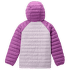Bunda Columbia Powder Lite™ II Hooded Jacket Girls Lavender Pearl, Razzle 551