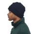 Czapki Patagonia Fishermans Rolled Beanie Contrast Stripe: Black
