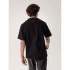 Koszulka z krótkim rękawem Arcteryx Kragg Cotton Lithographica SS Men Black