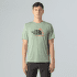 Koszulka z krótkim rękawem The North Face MOUNTAIN FOUNDATION SS TEE-GRAPHIC Men BQ1 SLATE MOSS