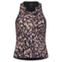 Tank top Mons Royale Bella Merino Tank Women Rock Leopard/Black